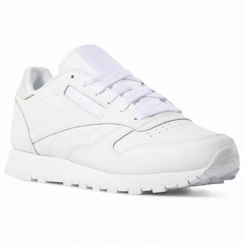 Reebok Classic Leather Tenisky Damske - Biele TW4133BE